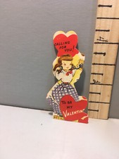 Vtg valentine card for sale  Knoxville