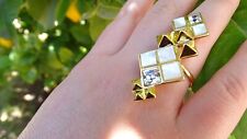 Bague réminiscence cristaux d'occasion  Toulon-