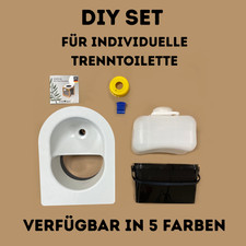 5 Liter DIY Set Trenntoilette, Selbstbau-Set, Eigenbau, Bausatz, 5L +++ ECOSHIT comprar usado  Enviando para Brazil