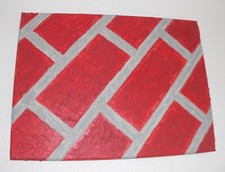 Mauer struktur acrylbild gebraucht kaufen  Uetersen
