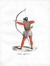 Original watercolor 19th d'occasion  Expédié en Belgium