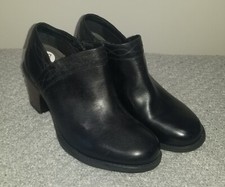 Bota de tornozelo feminina Earth Lina Austin couro preta tamanho EUA 8,5. comprar usado  Enviando para Brazil