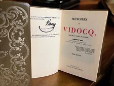 Mémoires vidocq volumes d'occasion  Paris XI