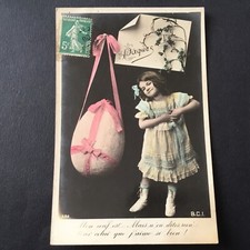 Old postcard easter d'occasion  Expédié en Belgium