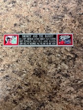Smokey bandit engraved for sale  Hackettstown