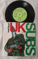 U.K. SUBS"WARHEAD" 7"  PUNK UK VERY  RARE comprar usado  Enviando para Brazil