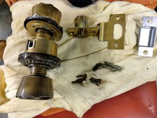 brass knob lock keyed for sale  Jefferson City