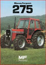 Trator francês original Prospect Tracteur Massey Ferguson MF 275_ 2 páginas comprar usado  Enviando para Brazil