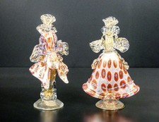 Coppia sculture figure usato  Torino
