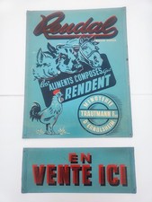 Ancienne tôle publicitaire d'occasion  Bruay-la-Buissière