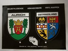 Aufkleber vinyl wappen gebraucht kaufen  Aurich