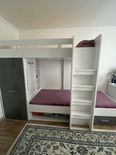 Hochbett etagenbett 90x200cm gebraucht kaufen  Hamburg
