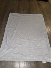 Cobertor de bebê Tahari cinza pálido letras ABC super macio lã Lovey 30x40 comprar usado  Enviando para Brazil