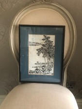 Old woodblock print for sale  LEAMINGTON SPA