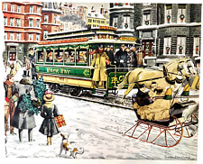 Usado, Carrinho de cavalo Boston MA Timken eixos vintage 1951 revista impressão trenó cachorro comprar usado  Enviando para Brazil