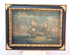 Quadro battaglia velieri usato  Palermo