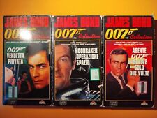 Videocassette james bond usato  Genova