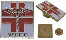 Spilla smaltata medico usato  Salo