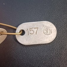 Plaque identification sncf d'occasion  Épernay