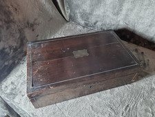 Antique wooden travelling for sale  RUSHDEN