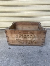 Cassetta vintage birra usato  Roma