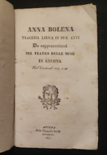 Anna bolena tragedia usato  Albano Laziale