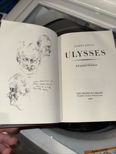 James Joyce / Ulysses Limited Edition Franklin Library 1976 comprar usado  Enviando para Brazil