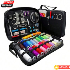 1 conjunto kit de costura com suprimentos de costura e acessórios dormitório essencial comprar usado  Enviando para Brazil
