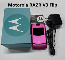 Odblokowany telefon komórkowy Motorola RAZR V3 Flip GSM Bluetooth MP4 wideo, używany na sprzedaż  Wysyłka do Poland