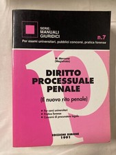 Diritto processuale penale usato  Palermo