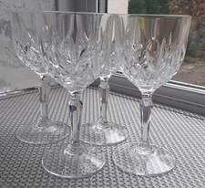 Crystal wine glasses for sale  TONYPANDY