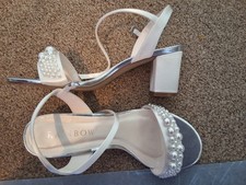 Wedding ivory satin for sale  BANBURY