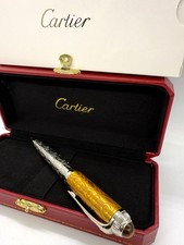 Caneta esferográfica de luxo Cartier edição limitada motivo palmeira corpo multicolorido comprar usado  Enviando para Brazil
