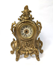 Querubim de bronze Art Nouveau Westclox EUA 10" de altura comprar usado  Enviando para Brazil