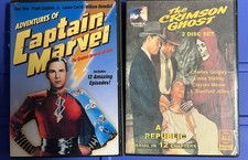 Crimson Ghost & Captain Marvel Movie Serials DVD Shazam DC  Tom Tyler Mummy comprar usado  Enviando para Brazil