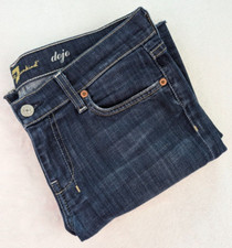 Usado, Jeans feminino 7 For All Mankind Dojo etiqueta 27 (adequado para 31/25.5) lavagem escura bainha crua comprar usado  Enviando para Brazil