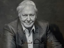 David attenborough signed for sale  SKELMERSDALE