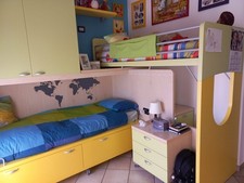 letto completo scrivania usato letto completo scrivania usato  Pantigliate