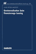 Gewinnrealisation Beim Finanzierungs-Leasing (Neue Betriebswirtschaftliche Forsc, używany na sprzedaż  Wysyłka do Poland