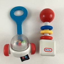 Używany, Fisher Price Mini Corn Popper Retro Zabawka dla dzieci Małe tikes Vintage Shaker Grzechotka na sprzedaż  Wysyłka do Poland