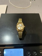 Relógio feminino de aço inoxidável dourado comprar usado  Enviando para Brazil