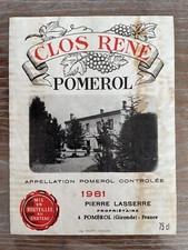 étiquette clos rené d'occasion  Toul