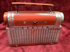 Rádio portátil antigo ZENITH K401 laranja AM 4 tubos comprar usado  Enviando para Brazil