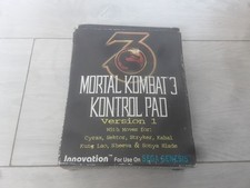 Usado, Sega Mega Drive  Genesis Mortal Kombat 3 Kontrol Pad Manette Complet Boîte Notic comprar usado  Enviando para Brazil