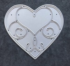 Silverdale heart swirl for sale  CUPAR