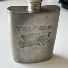 Vintage engraved hip for sale  EMSWORTH