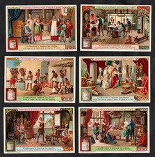 Conjunto de cartas Goldsmiths Through The Ages Liebig 1914 ouro Egito estátua copos antiguidades comprar usado  Enviando para Brazil