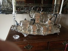 Antique silver tea for sale  Antioch
