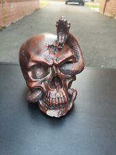 Handmade concrete skull for sale  NUNEATON