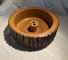 Vtg round wooden for sale  San Diego